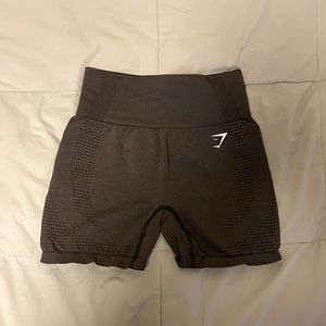 Brown vital seamless shorts